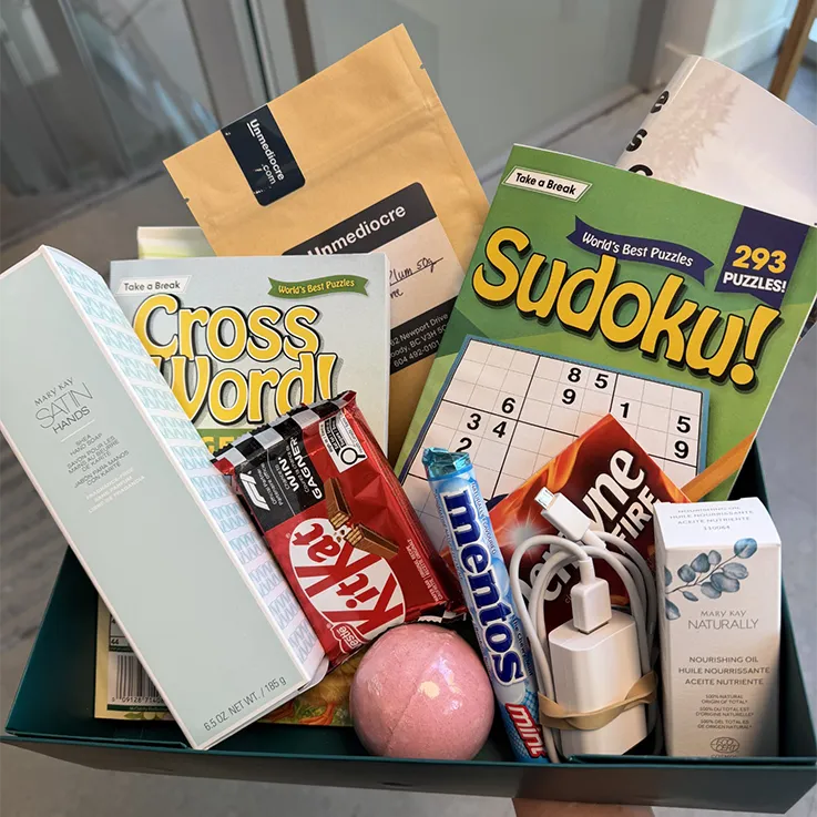 Help Salal provide care packages for survivors of sexual assault